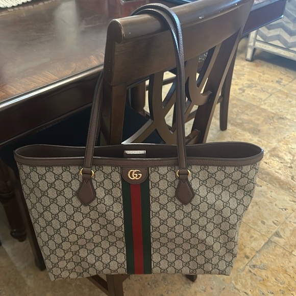 Gucci Ophidia Medium Tote Bag - Picture 1 of 11